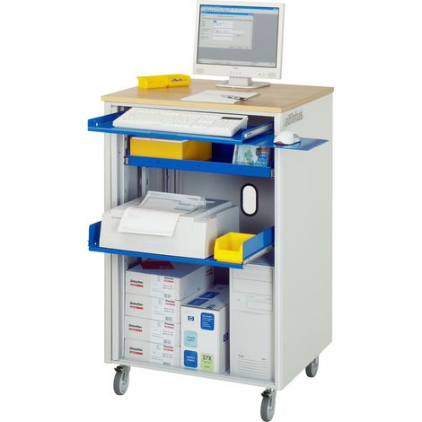 Rau Computer-Station mobil BxTxH 720x660x1100mm (1/5)