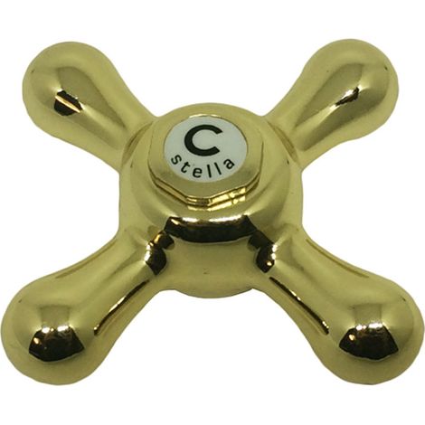 Ricambio leva maniglia M3 Roma con placca acqua calda Stella CP08-3C.OL