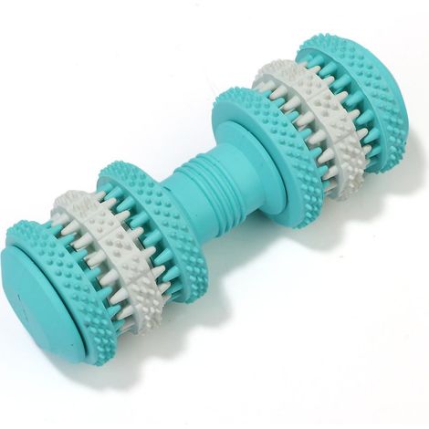 Grand jouet à mâcher interactif et indestructible en caoutchouc pour chiens moyens et petits – Favorise le nettoyage des dents et la distribution de nourriture (1/5)