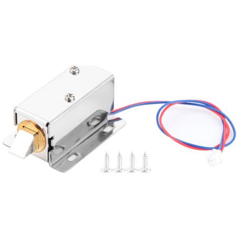 QORVA-Serrure électromagnétique miniature DC 12 V, commande électrique pour armoire, tiroir, boîte