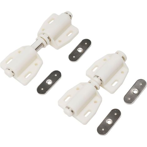 Lot de 4 fermetures magnétiques pour portes placard, mécanisme à (1/5)