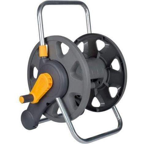 HOZELOCK - Dévidoir de Tuyau 60 M 2en1 Non Équipé : Sur Pied ou Fixé au Mur, Dévidoir avec un Corps Principal Léger et Robsute pour une Durabilité et une Flexibilité d'Utilisation [2475R0000] (1/5)