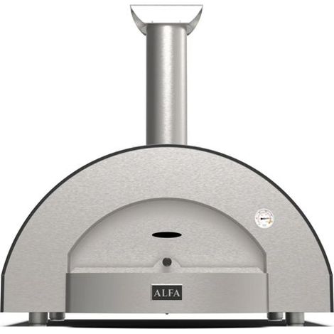 Alfa Forni Classico 4 Pizze Hybrid Schiefer Grau