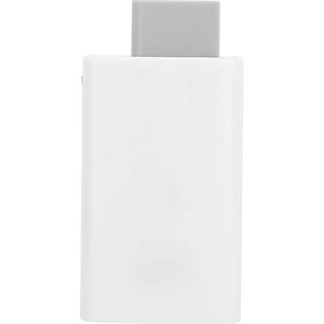 Convertisseur Mini Wii vers HDMI avec sortie 1080p, prise jack 3,5 mm, plug and play, aucune alimentation requise. (1/5)