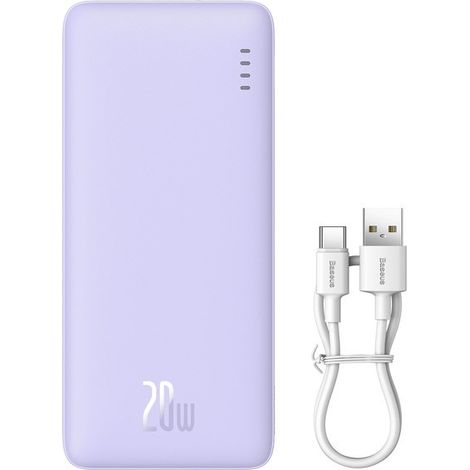 Batterie Baseus Airpow PPAP20K Lithium Polymère (LiPo) 20 000 mAh Violet (1/5)