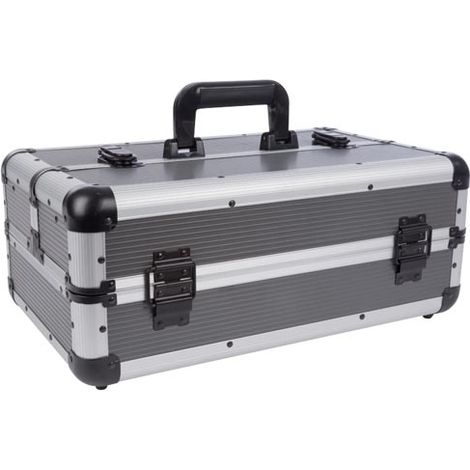Velleman Maletín de herramientas Premium gris aluminio robusto (1/5)