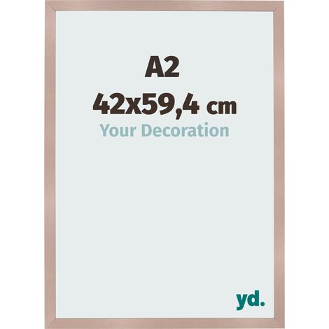 yd. - Cadre photo A2 42x59.4 - Rose Ancien - MDF - Bologna