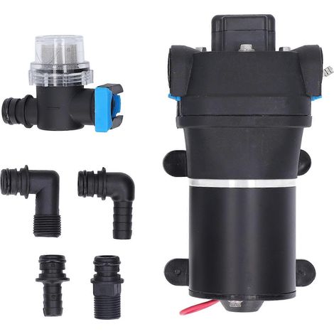Kit de pompe de surpression auto-amorçante haute pression, compatible avec le nettoyage et la pulvérisation domestiques, débit 3,3 GPM, pression 35 PSI. (1/5)