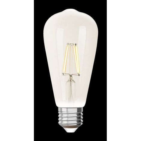 Lampadina LED Edison ST64 E27 iDual Trasparente