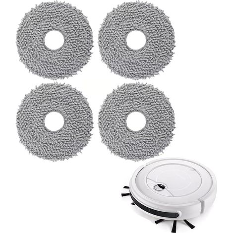 4 Pièces Lingettes de Nettoyage pour Robot Aspirateur – Compatible Roborock P10pro/Qrevo pro/Qrevomaxv/QrevoPlus (1/5)