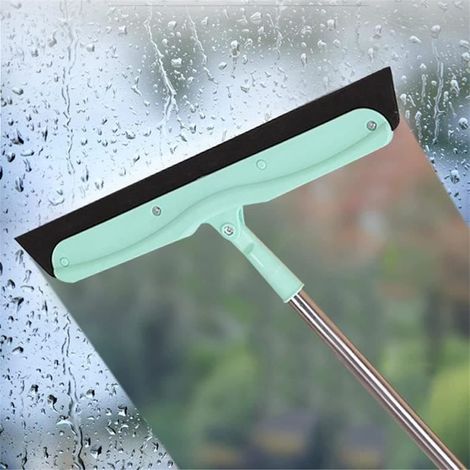 Balayeuse de Sol, brosse de nettoyage d'essuie-glace télescopique pour vitres d'animaux, balai magique rotatif, poussière d'animaux (1/4)