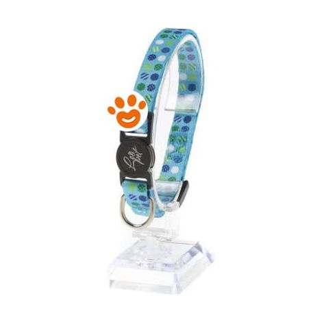 Leopet Cat Collare Stampato Dots - Confezione 1 Pezzo (Colori Assortiti) -