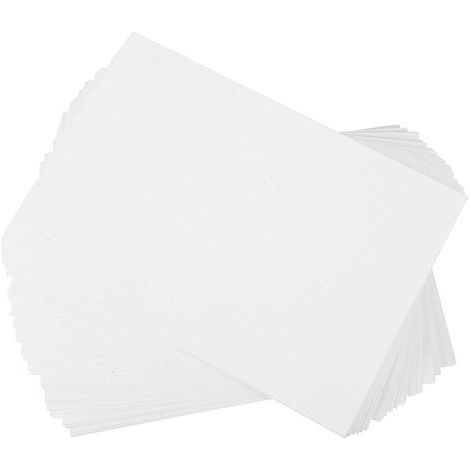 50 leere, selbstklebende Umschläge für Einladungskarten. – 16,00 x 10,80 x 0,10 cm – Weiß (1/4)
