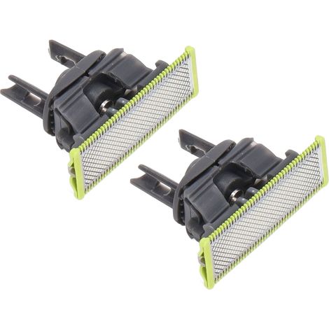 2 Pièces Lames de Rasoir en Acier Inoxydable T-Shaped pour Rasage Visage, Accessoires de Remplacement pour QP2523 (1/5)