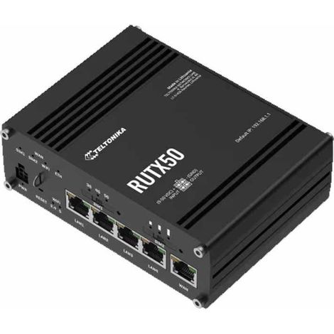 Teltonika RUTX50 - Wireless Router - WWAN - 4-Port-Switch