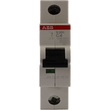 ABB 2CDS251001R0044 S201-C4 Interruttore magnetotermico 1 polo 4 A 230 V (1/3)