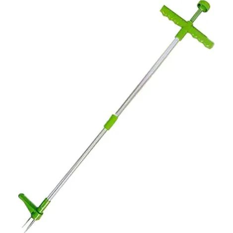 Arracher les mauvaises herbes, outil de désherbage manuel, manche long à 3 dents, arrache-pissenlits, outil d'arrachage des racines de mauvaises herbes (1/3)