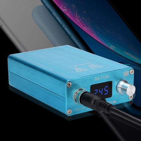 Station de Réparation T12 pour iPhone, Prise Européenne Incluse (100-230V) (1/5)