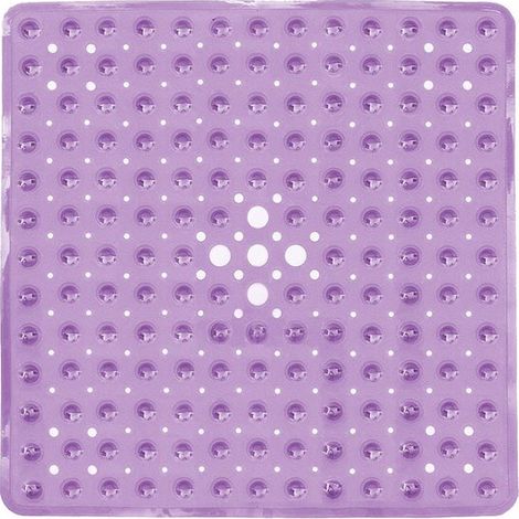 Tappetino doccia quadrato antiscivolo per docce interne, 53 x 53 cm, tappetino doccia per pavimenti del bagno, tappetino morbido per il bagno (1/5)
