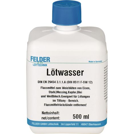 Liquido per saldatura 500 ml FELDER