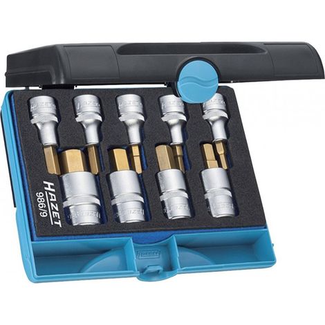Caja llaves de empalme /2"13 unidades 5-19mm i6kt. Hazet (1/2)