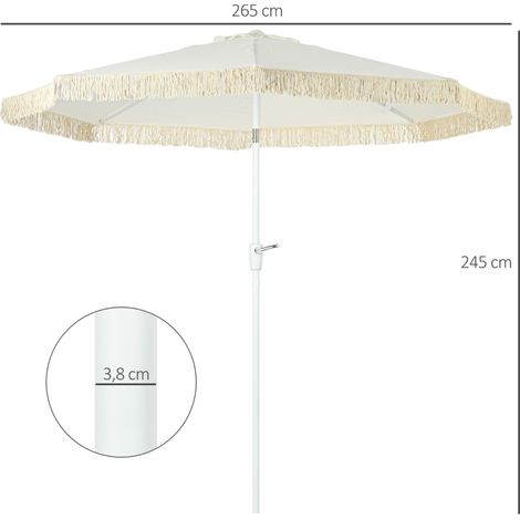 Table de salle à manger ronde pour 4 personnes, style industriel, pieds en acier, chêne. (1/5)
