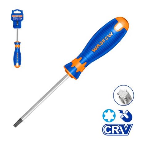 Cacciavite Torx WADFOW 20x150mm, acciaio Cr-V, punta magnetica e impugnatura ergonomica (1/3)