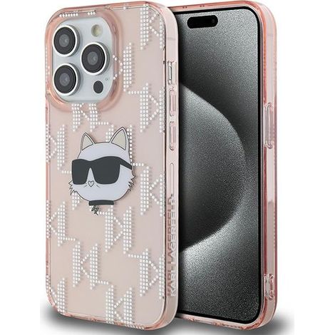 Karl Lagerfeld Choupette Pink iPhone 13 Pro Max Hülle (1/5)