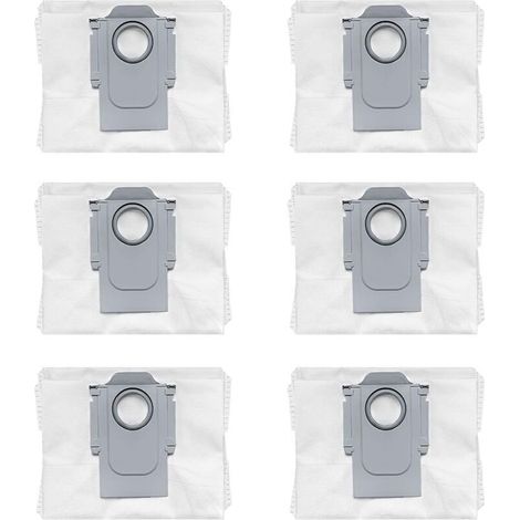 Set of 6 dust bags, spare parts and accessories for Xiaomi Roborock Q7 Max, Q7 Max+, Q5+, Roborock S7 Pro Ultra, S7 MaxV Ultra robot vacuum cleaners (1/5)