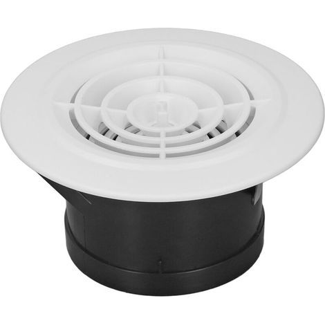 Couvercle d'aération rond rotatif réglable pour salle de bain et cuisine, diamètre 4 pouces