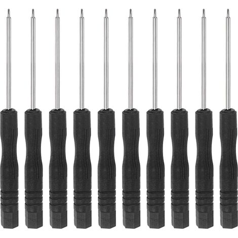 Mini tournevis cruciforme pour la réparation des lentilles de montre, 10 pièces (1/4)