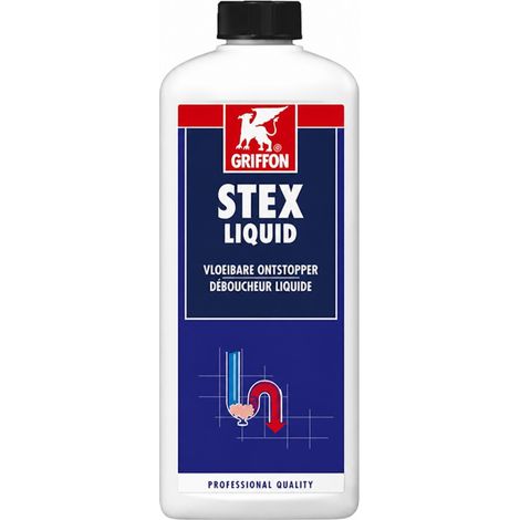 STEX Flüssiger Abflussreiniger 1 Liter für organische Verstopfungen