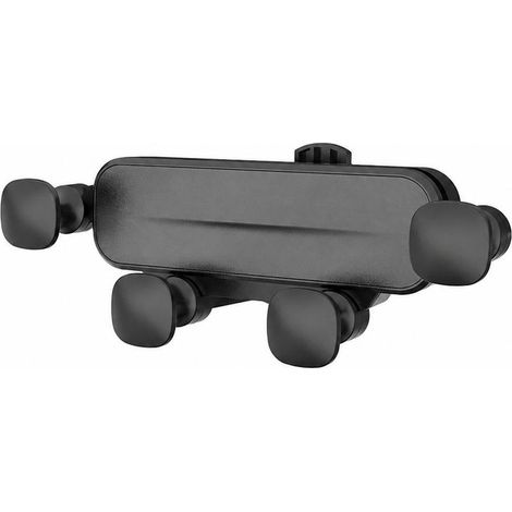 Support de téléphone voiture Little One Pro, fixation grille d'aération, universel, verrouillage automatique, facile, compatible iPhone et Android (1/5)