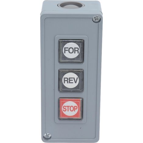 Boîtier de commande d'alimentation à bouton-poussoir avec réarmement automatique AC TPB - 3 avec caractéristiques clés : bouton-poussoir, station à 3 boutons, etc. (1/5)