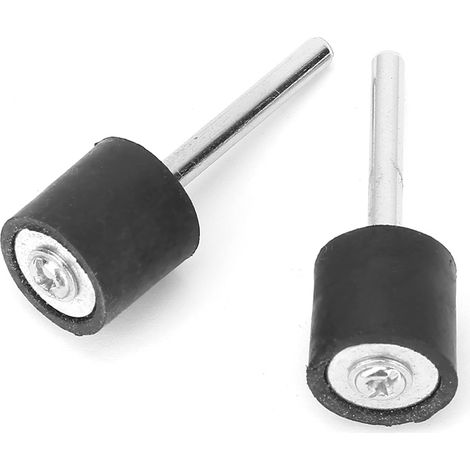 100 Pièces Disques Abrasifs Papier de Verre 12mm pour Meulage avec 2 Tiges (1/5)