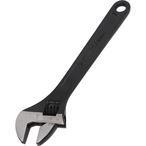 Clé à molette réglable en acier 45, moletage large, trou de suspension, usage pro/domestique/industriel, 10 pouces/250 mm (1/5)