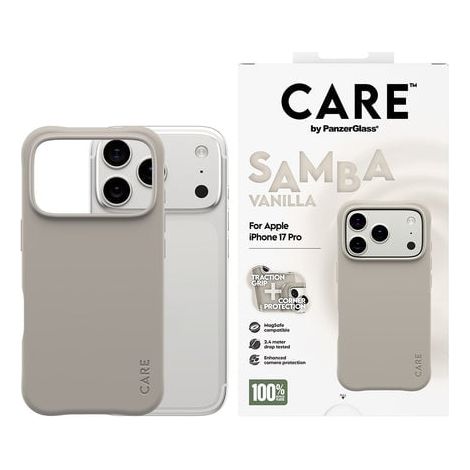 CARE Case Fashionable MagSafe iPhone 17 Pro Vanilla