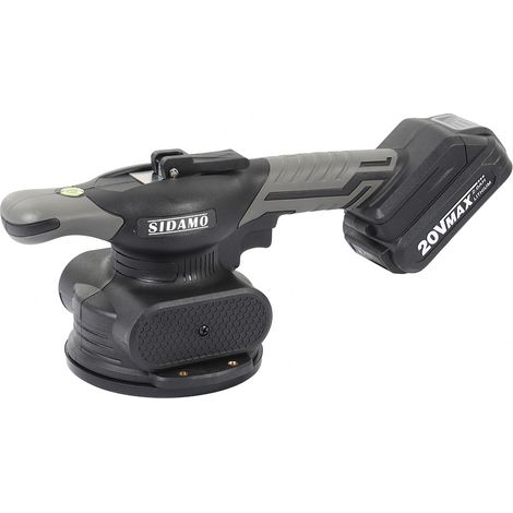Sidamo – Ventouse vibrante 130 mm – Capacité 35 kg – Vitesse variable 0-10000 bpm – Pour carreaux grands formats – Éclairage LED intégré (1/5)