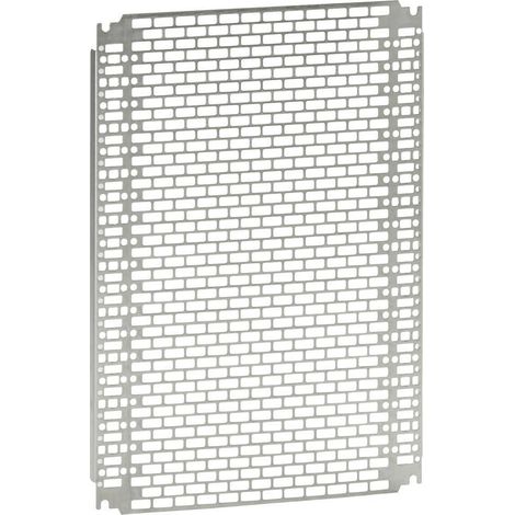 036007 Legrand Plaque Perforée Lina25 Pour Coffret Atlantic , Atlantic Inox Hxl: 300x200mm