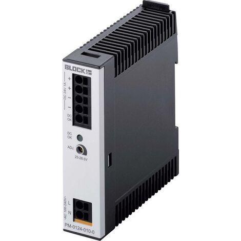 Alimentation rail DIN BLOCK PM-0124-010-0 28.5 V/DC 1 A 24 W 1 x W91652 (1/4)