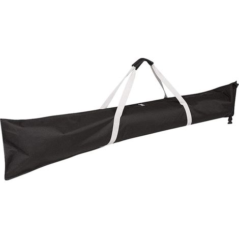 Housse de ski imperméable - 185 × 33 cm - Housse de ski avec poignées - 420D - Housse de transport individuelle pour équipement de ski - Protection des skis - Équipement de sport - Noir