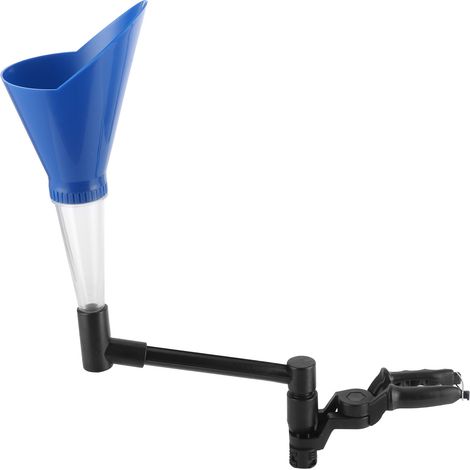 Entonnoir universel pour le remplissage d'huile moteur, accessoire avec support fixe réglable. (1/5)