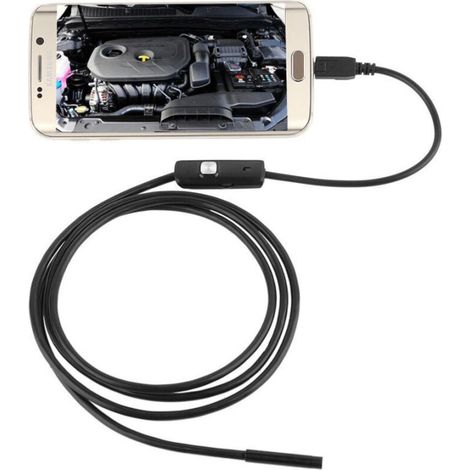 Endoscope - Micro USB - 1.5 M - 640x480 - 30 FPS - 6 LED Réglables - Pour Smartphone Android Avec Fonction OTG (1/5)