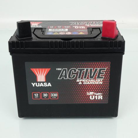 Batterie SLA Yuasa U1R / 12V 30Ah pour motoculture tondeuse Neuf (1/5)