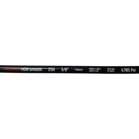 Flexible hydraulique DN10 2SN (3/8") 330 bar lisse (1/5)