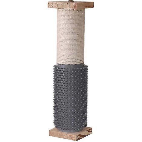 33 cm hoher Katzenkratzbaum aus Natursisal, schützt Krallen und Möbel, Anti-Stress-Spielzeug für Katzen - B