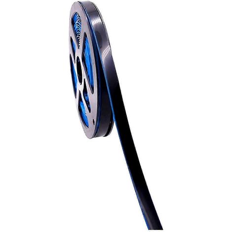 Bande d'étanchéité auto-adhésive en polyuréthane pour baignoires, salles de bains, toilettes, cuisines (largeur : 7,5 mm, noir) (1/5)
