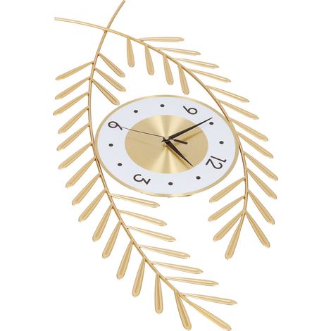Horloge murale design restaurant salon, horloge tendance moderne nordique artistique décoration murale, modèle JT2099B-66 (sans piles, grand format) (1/5)