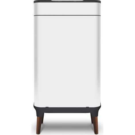Tower Ozone Sensor Bin with Legs, Large 65L, Hands Free Opening, Carbon Filter, White T938022WHT (1/5)