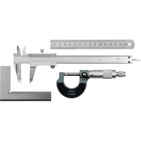 Jeu d'instruments de mesure 4 pièces PROMAT (1/4)